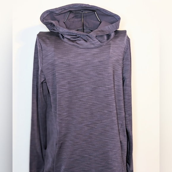 Athleta Bootcamp Hooded Sweatshirt Regal Plum Size M - Picture 3 of 9